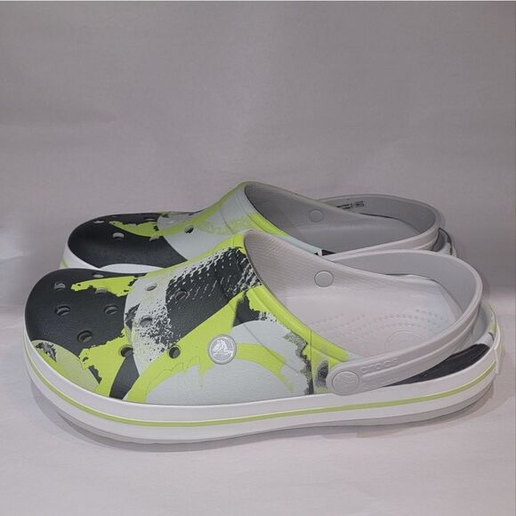 Crocs Crocband OmbreBlock Rubber Slip-on Clog Shoes Men's Size 11 - Picture 8 of 15